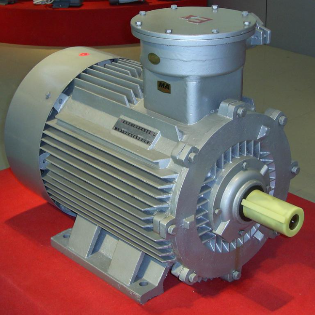 YE3-315M-2防爆电机45°角实拍